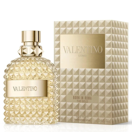New Valentino Born in Roma The Gold Donna Eau de Parfum Women 3.4oz..