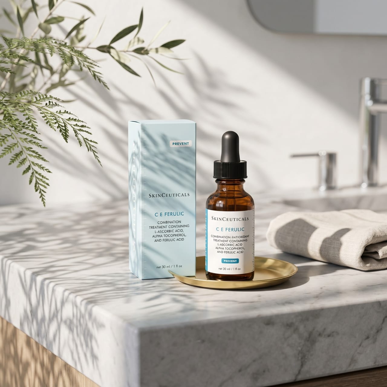 SkinCeuticals C E Ferulic Vitamin C Antioxidant Facial Serum 30ml / 1 fl oz