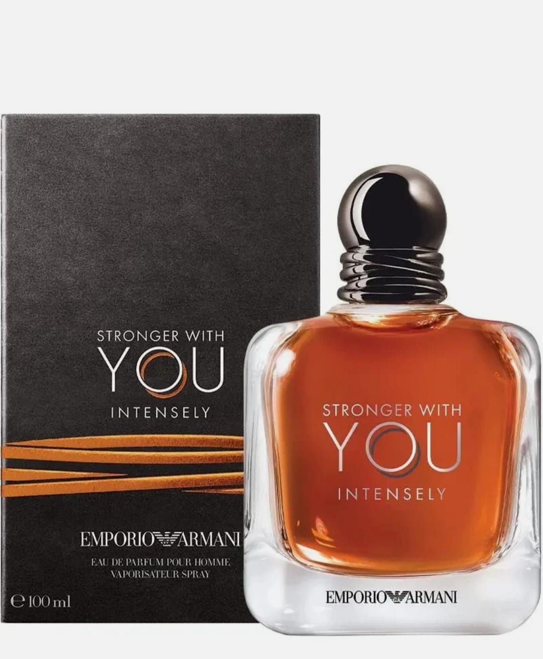 Stronger With You Intensely by Giorgio Armani 3.4oz Eau de Toilette for Men